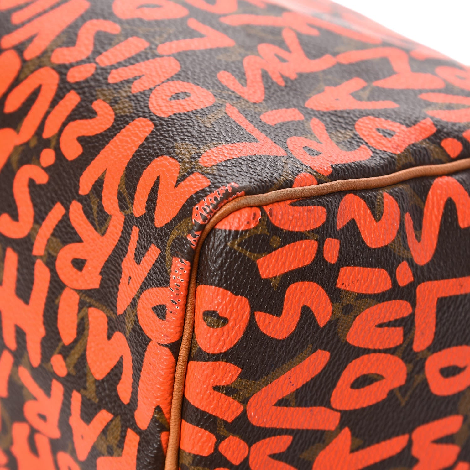 Louis Vuitton Monogram Graffiti Speedy 30 Orange 11 of 13