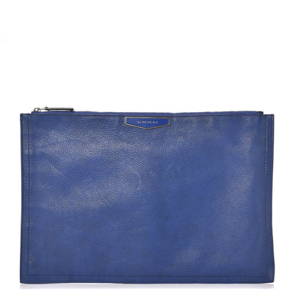 Givenchy Sugar Goatskin Large Antigona Pouch Indigo Blue 1 of 7