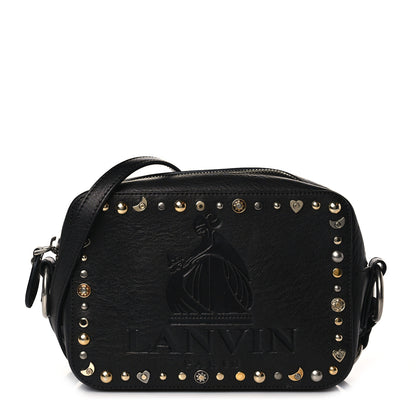 Lanvin Calfskin Studded Nomad Crossbody Black 1 of 7