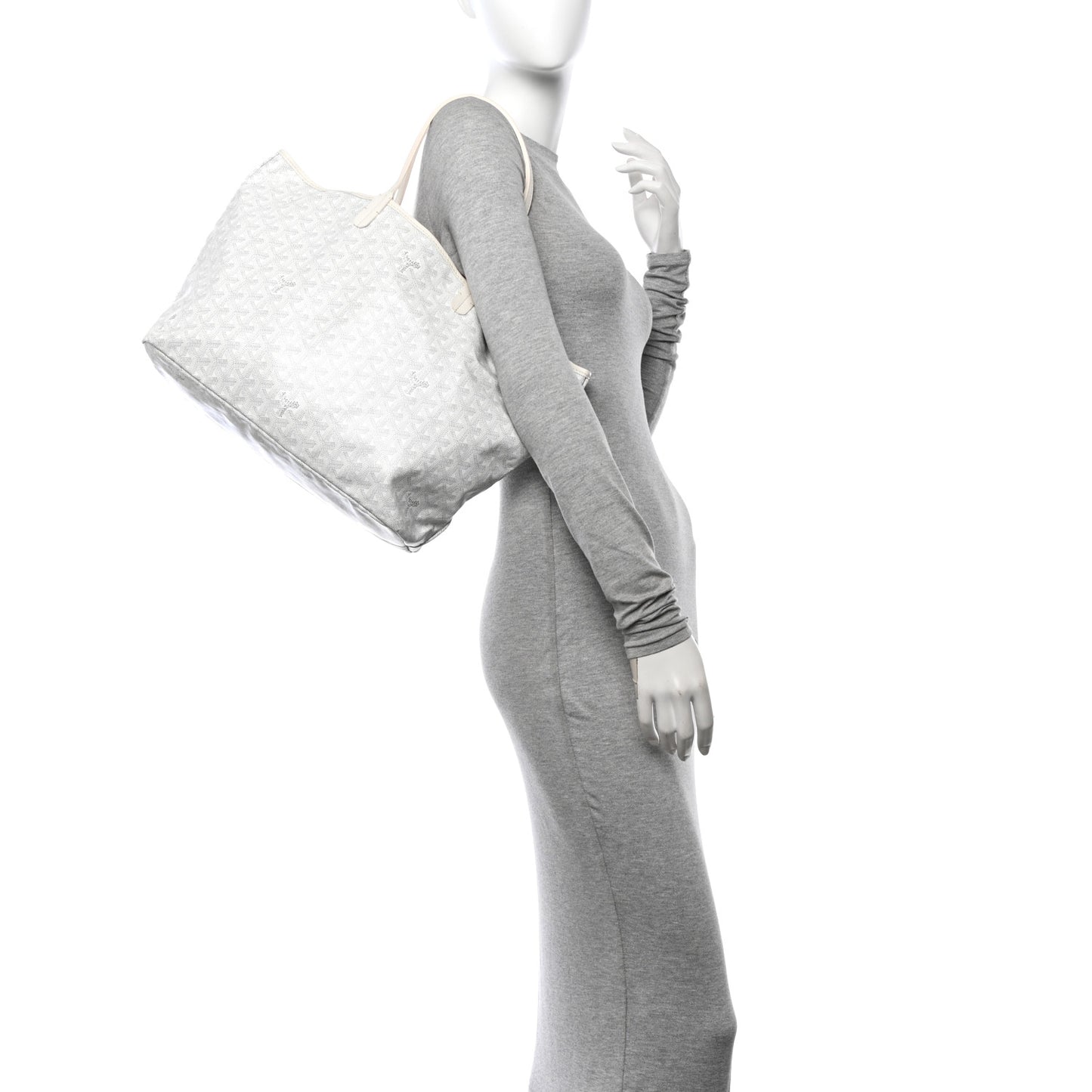 Goyardine Saint Louis PM White