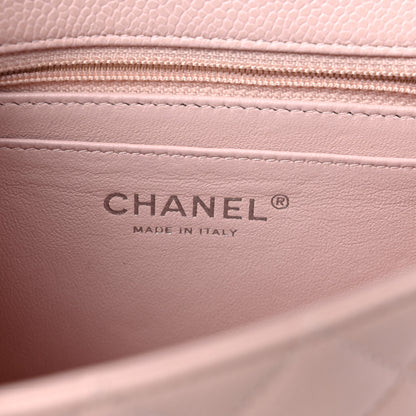 Chanel Caviar Quilted Mini Rectangular Flap Light Beige 6 of 11