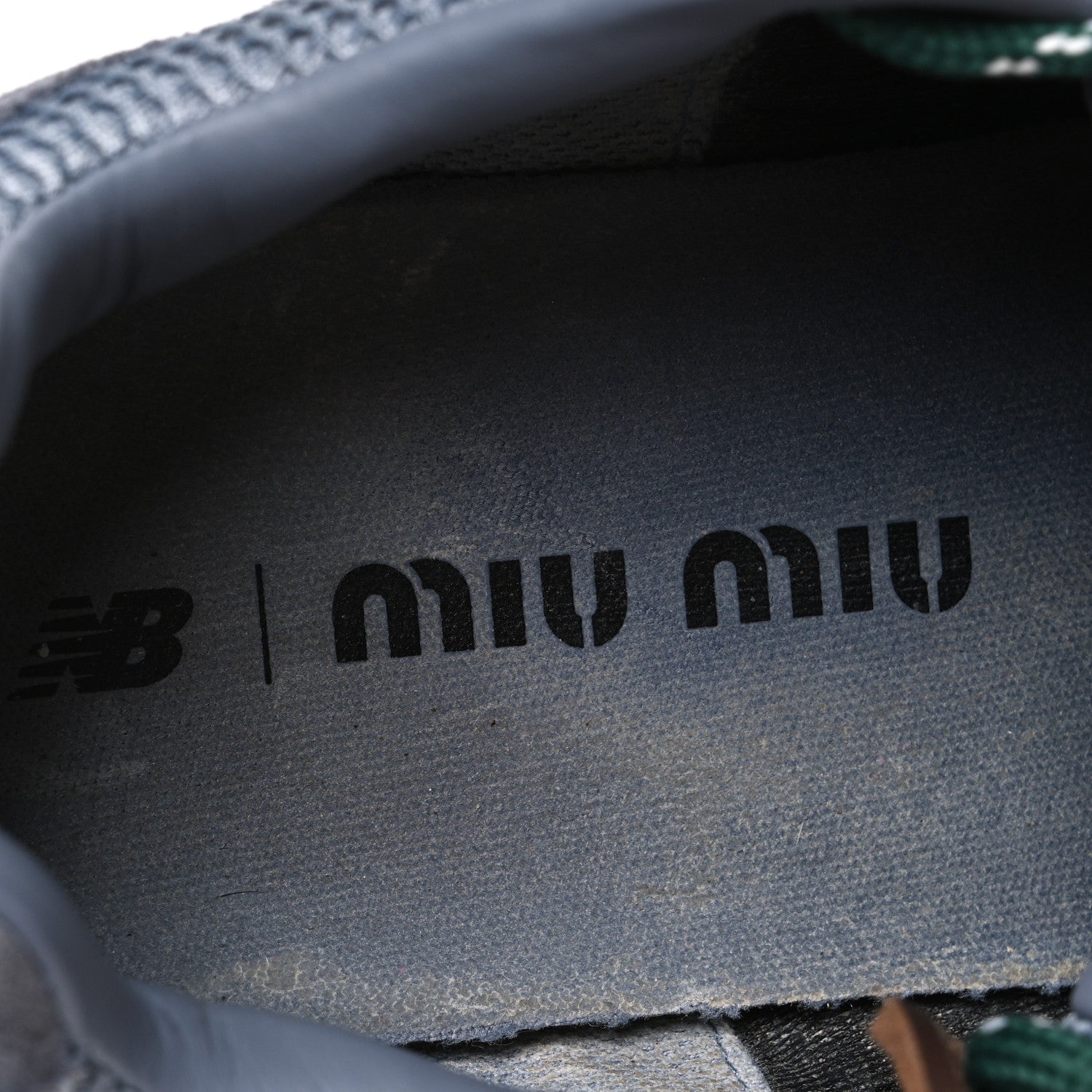 Miu Miu X NEW BALANCE Suede 530 SL Sneakers 37 Periwinkle Blue 9 of 11