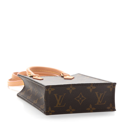 Louis Vuitton Monogram Petit Sac Plat 4 of 9