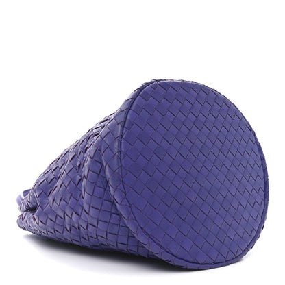 Bottega Veneta Nappa Intrecciato Bucket Bag Purple 4 of 11