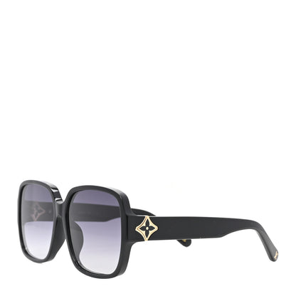 Louis Vuitton My LV Flower Square Sunglasses Z1613W Black 1 of 7