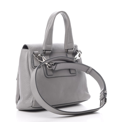 Givenchy Calfskin Mini Pandora Pure Flap Bag Pearl Grey 4 of 13