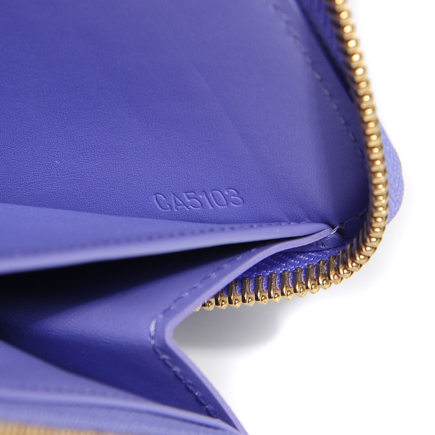Louis Vuitton Vernis Zippy Wallet Lilac 7 of 7