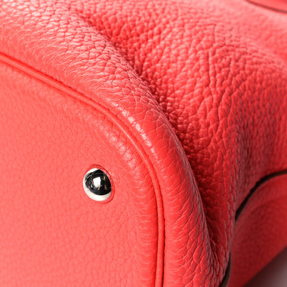 Hermes Taurillon Clemence Bolide 35 Rose Jaipur 10 of 11