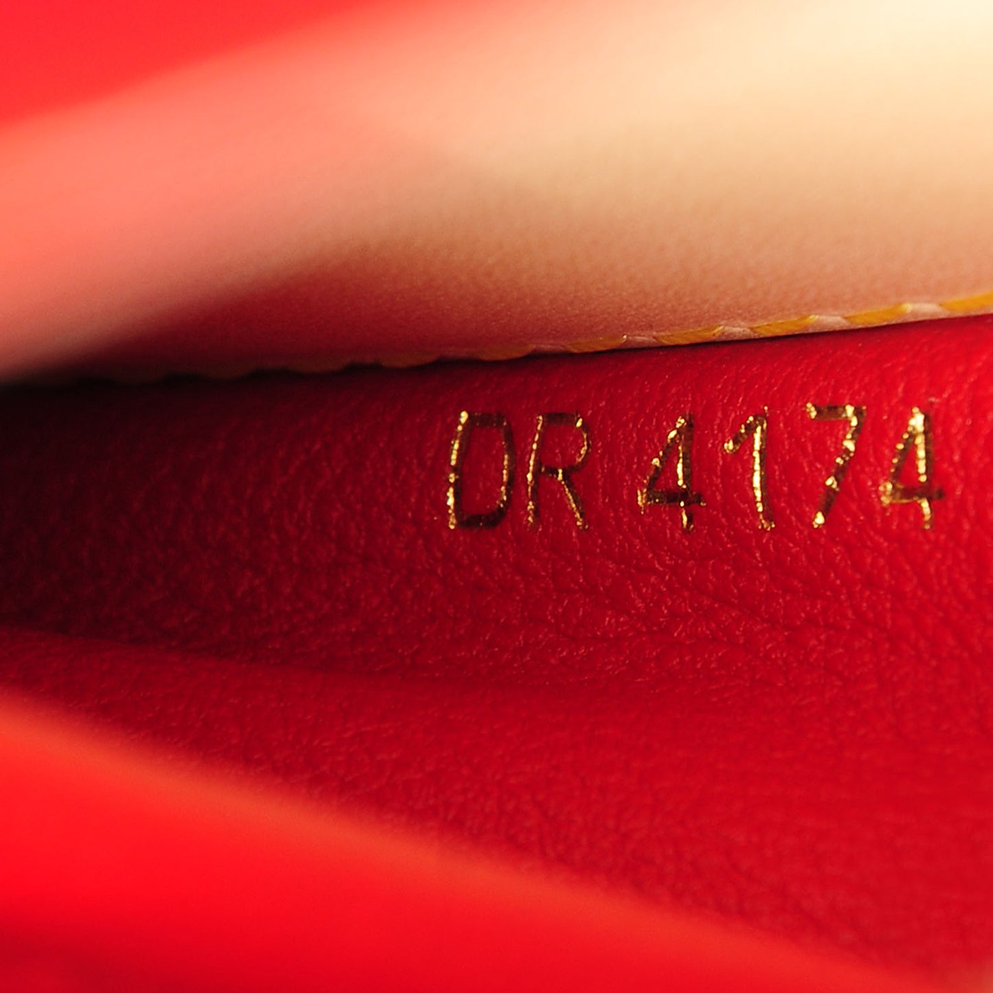 Monogram Calf Hair Spikes Iconoclasts Christian Louboutin Tote Red