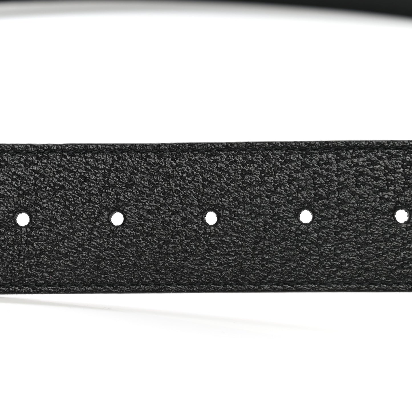Textured Calfskin Double G 40mm Belt 100 40 Black