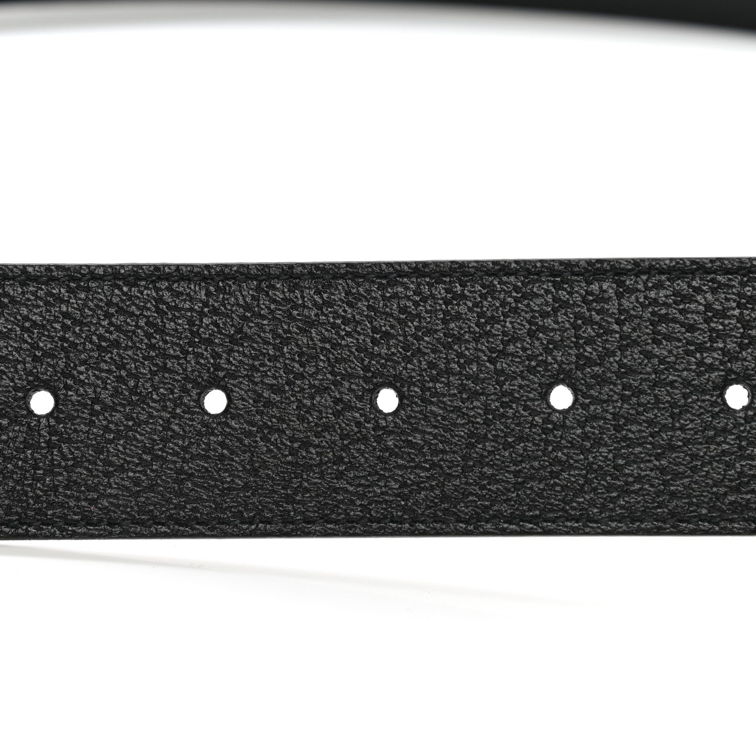 Gucci Textured Calfskin Double G 40mm Belt 100 40 Black 3 of 6