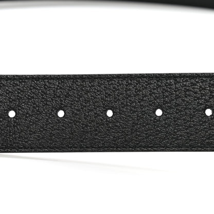 Gucci Textured Calfskin Double G 40mm Belt 100 40 Black 3 of 6
