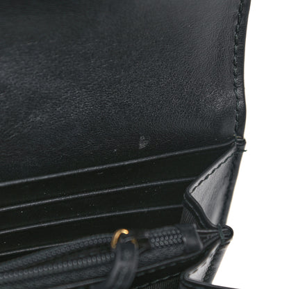 Gucci Calfskin Matelasse GG Marmont Continental Wallet Black 18 of 20