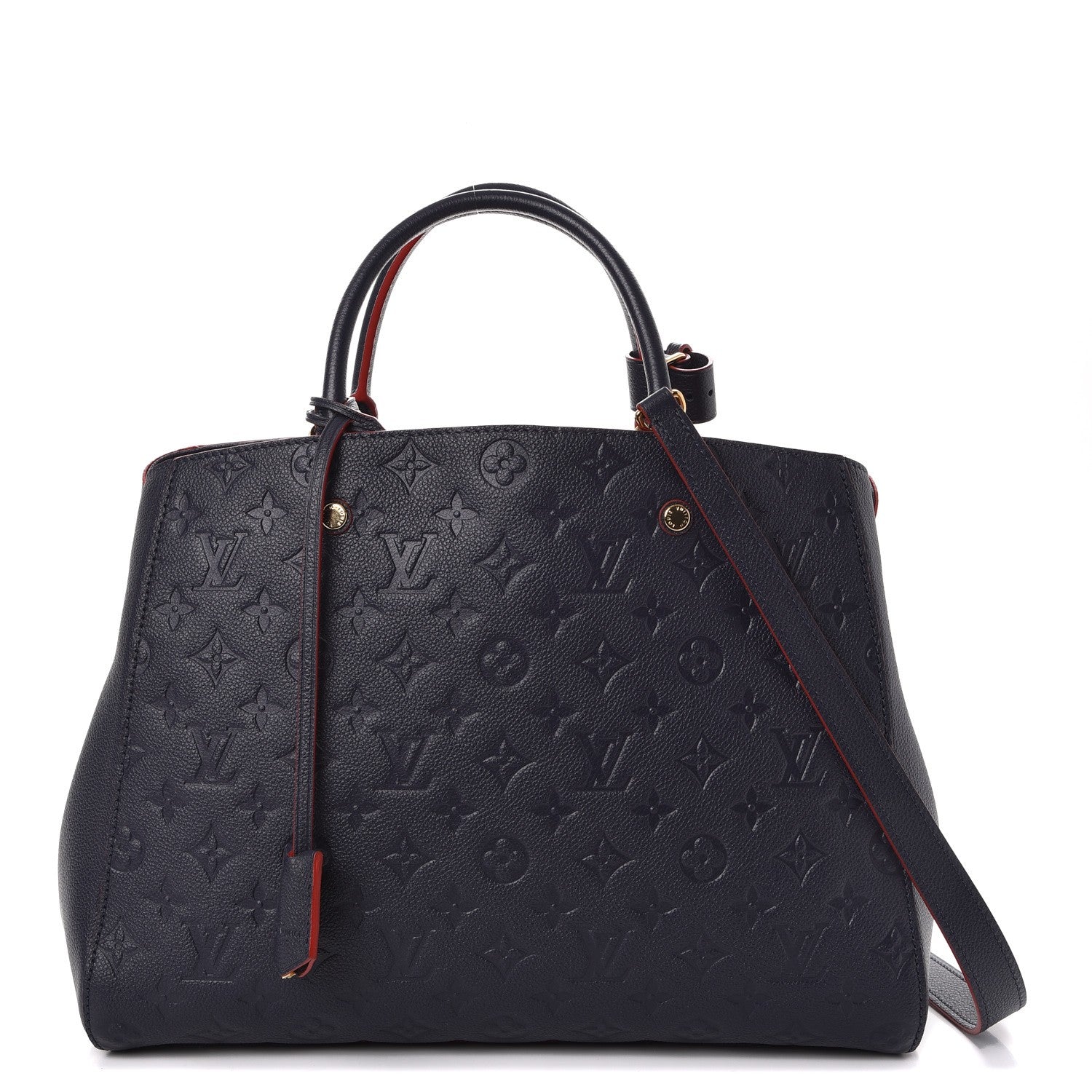Louis Vuitton Empreinte Montaigne GM Marine Rouge 1 of 7