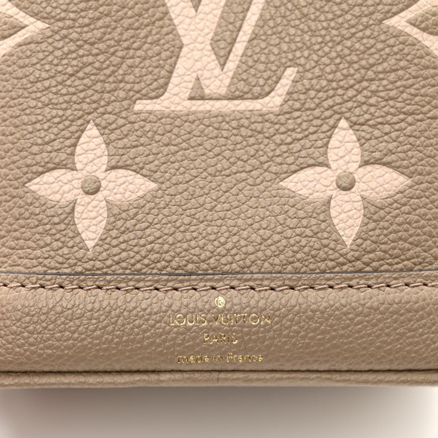 Louis Vuitton Empreinte Monogram Giant Nano Noe Tourterelle Creme 7 of 9