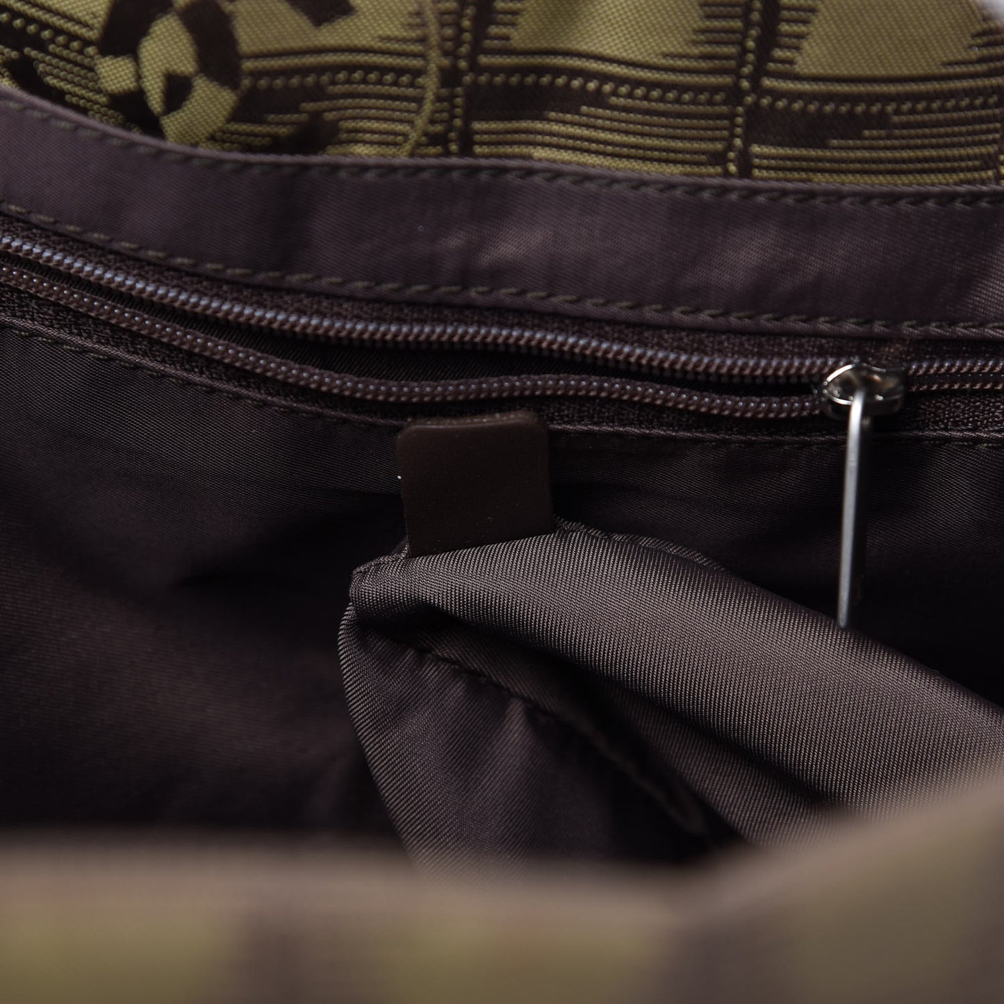 Nylon Medium Travel Tote Khaki