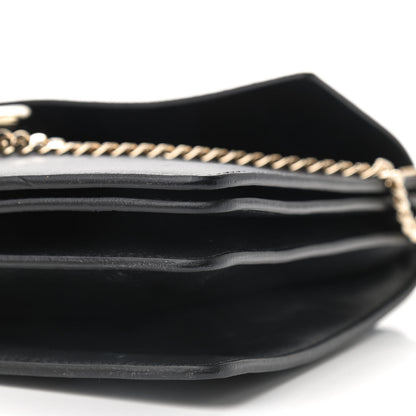 Chloe Suede Calfskin Medium Faye Shoulder Bag Black 6 of 9