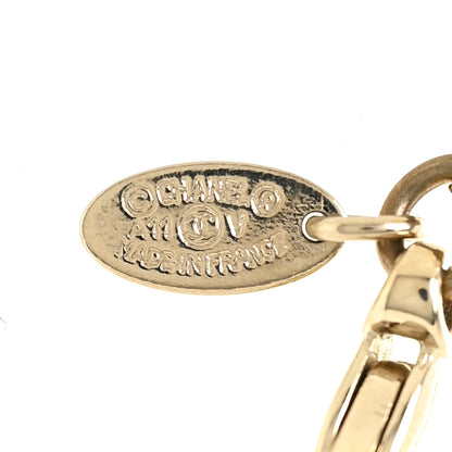 Chanel Pearl CC Necklace Light Gold 6 of 6