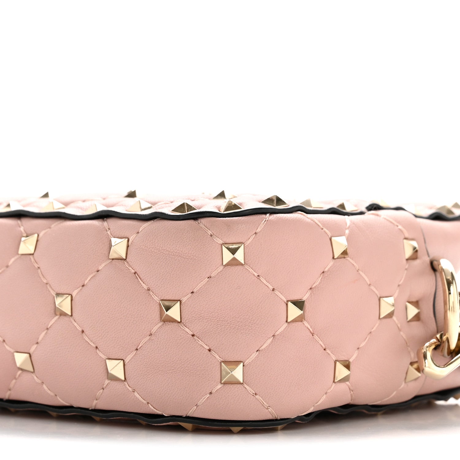 Valentino Garavani Nappa Rockstud Spike Camera Crossbody Bag Water Rose 10 of 12