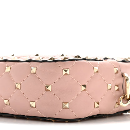 Valentino Garavani Nappa Rockstud Spike Camera Crossbody Bag Water Rose 10 of 12