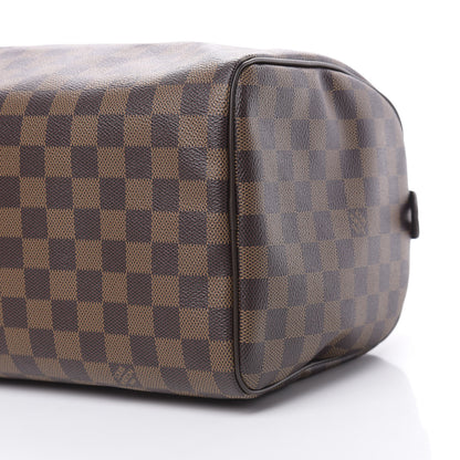 Louis Vuitton Damier Ebene Speedy 30 10 of 11