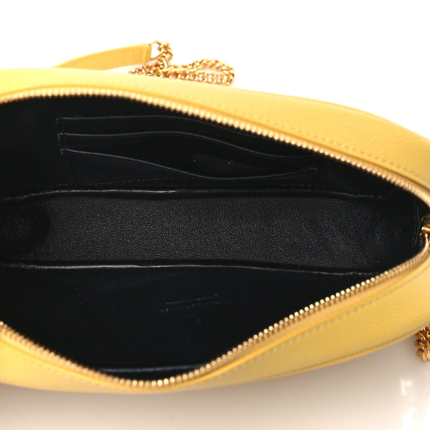 Saint Laurent Grain De Poudre Matelasse Monogram Mini Lou Camera Bag Sunflower 5 of 10