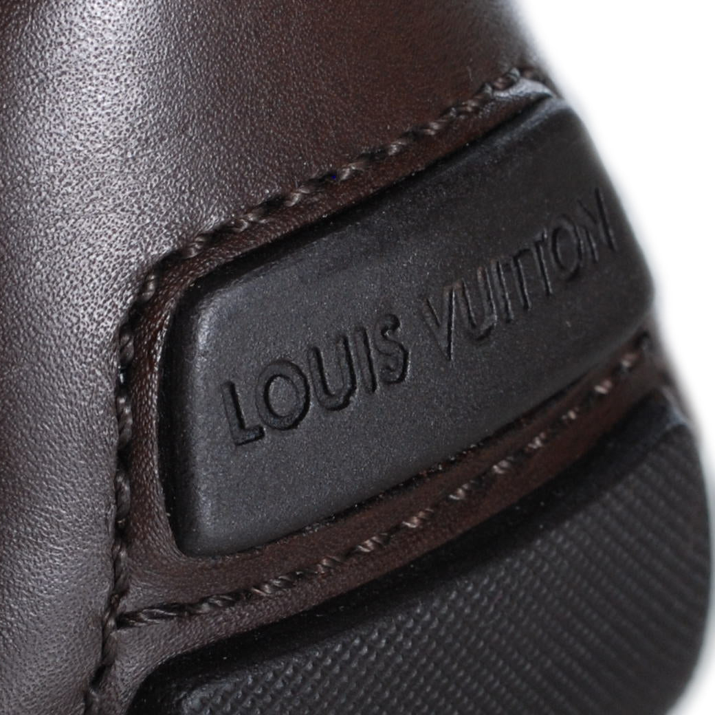 Louis Vuitton Leather Monte Carlo Loafers Cacao Brown 11 5 of 8