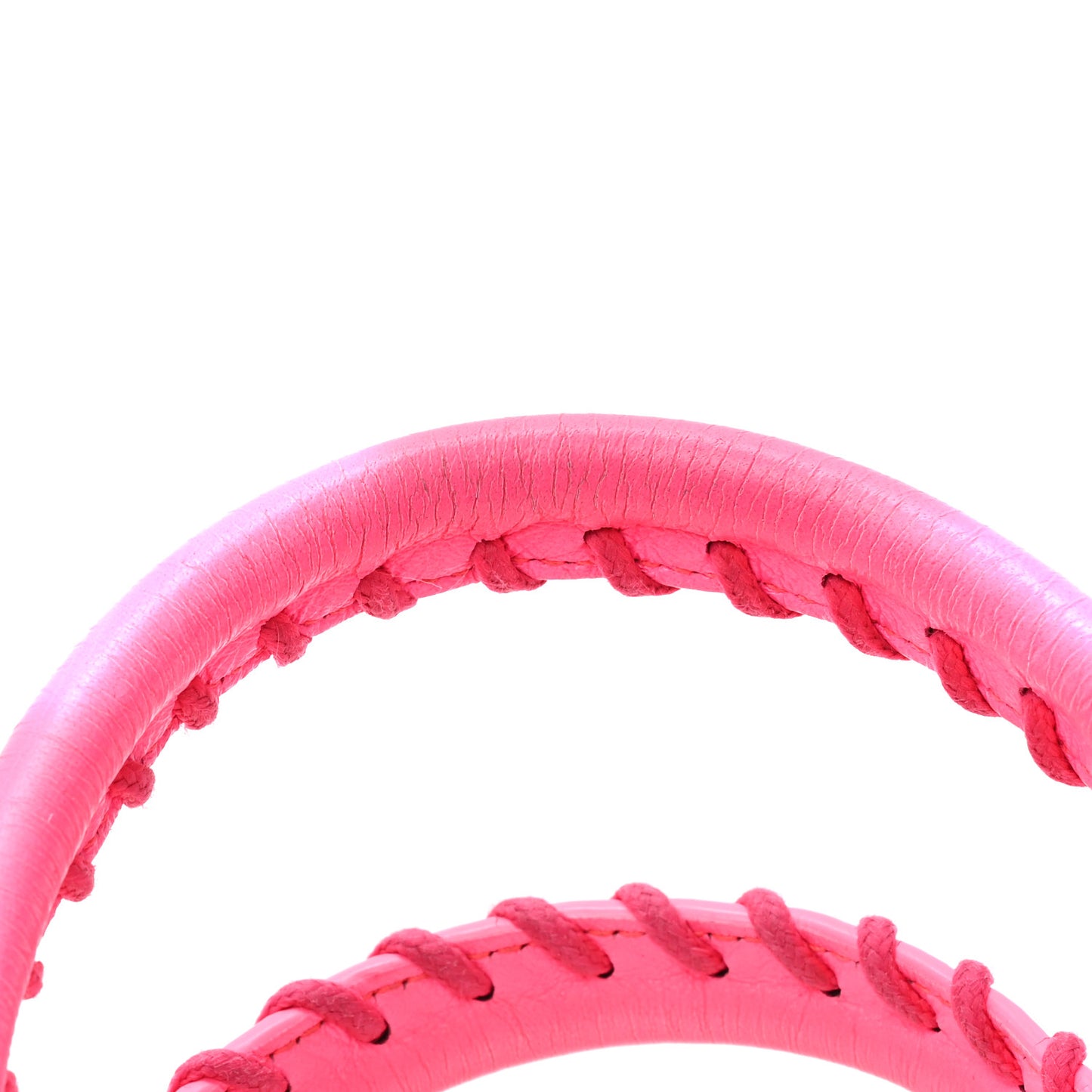 Agneau Classic Silver Hardware S City Rose Fluo