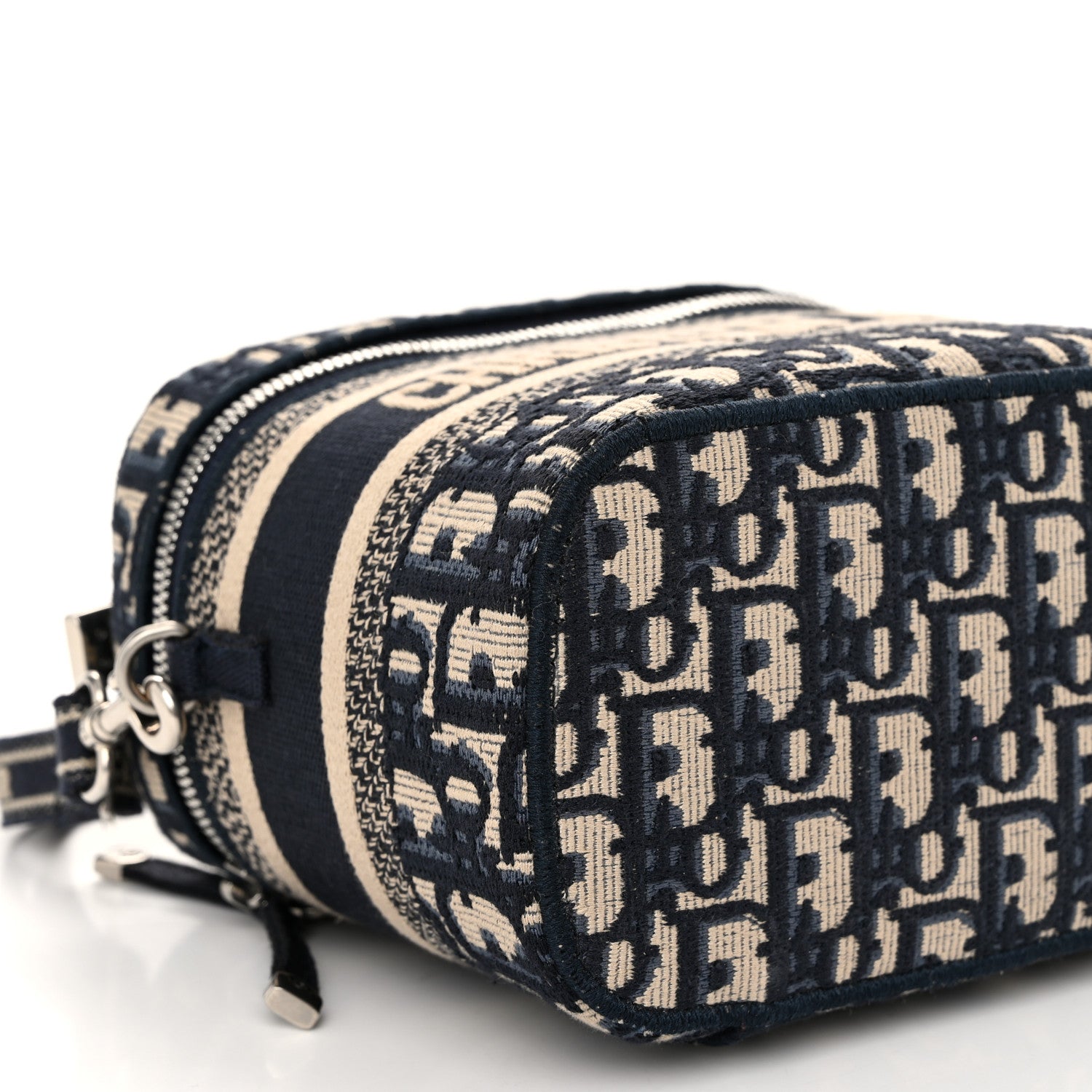 Christian Dior Oblique Small Diortravel Vanity Case With Shoulder