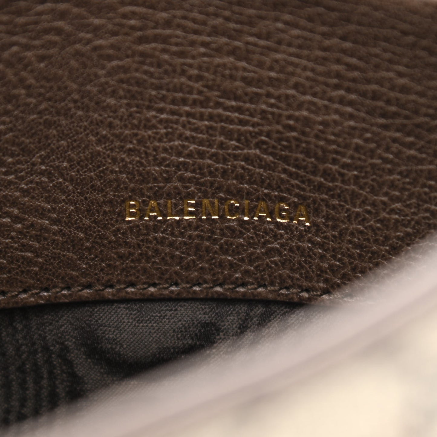 X BALENCIAGA BB Supreme Monogram Calfskin Web Mini Jackie 1961 Hobo Beige Ebony