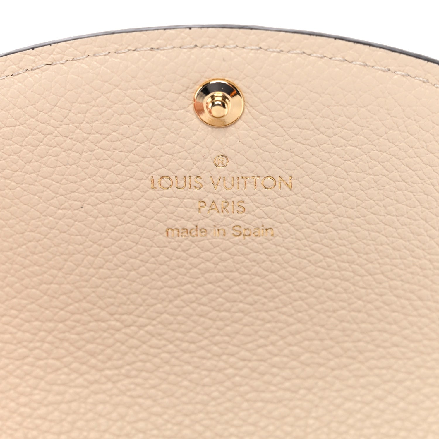Louis Vuitton Empreinte Rosalie Coin Purse Cream 5 of 7