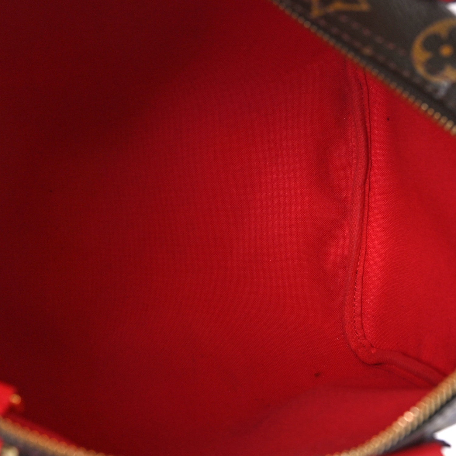 Louis Vuitton Monogram Totem Speedy 30 Flamingo 5 of 8