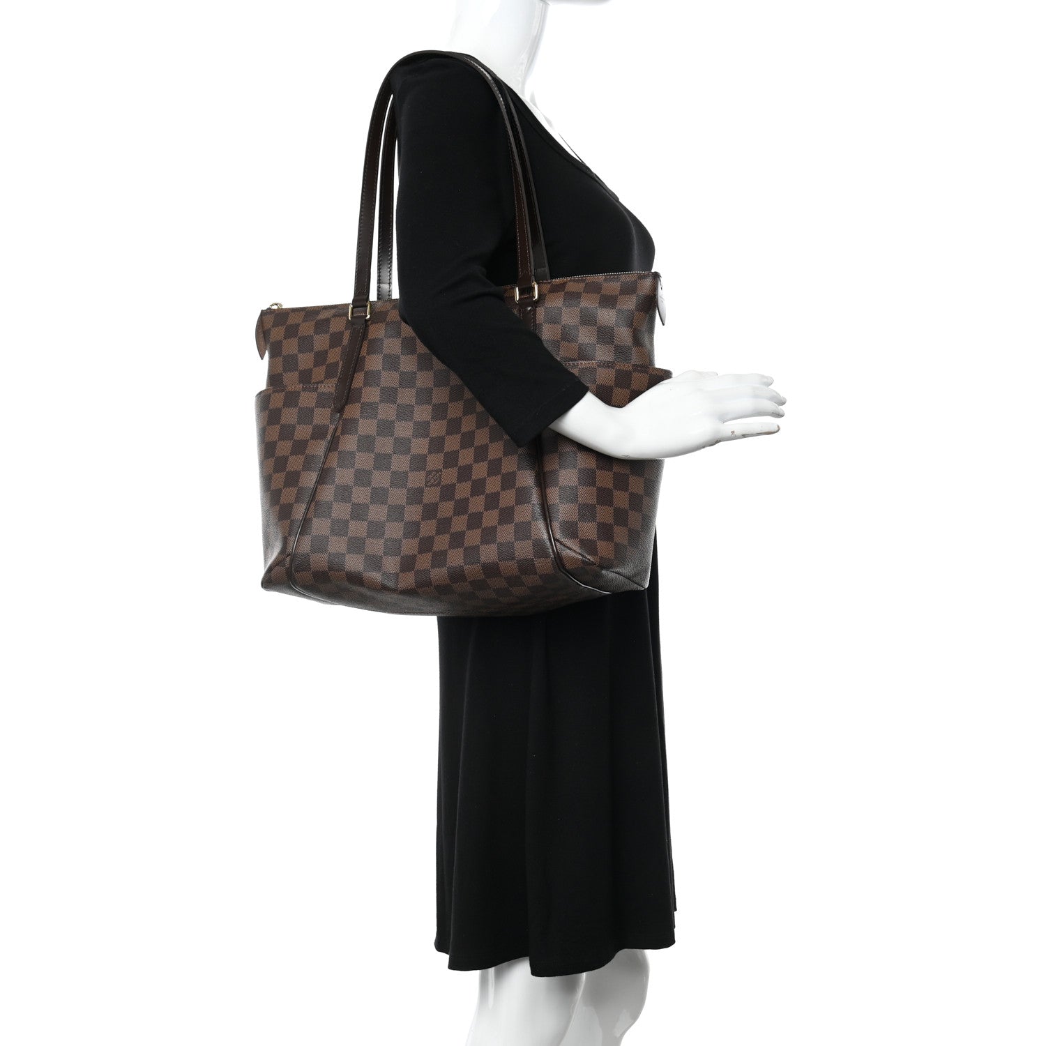 Louis Vuitton Damier Ebene Totally MM 3 of 10