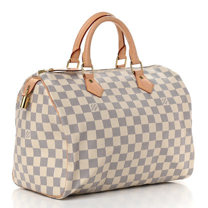 Louis Vuitton Damier Azur Speedy 30 3 of 11