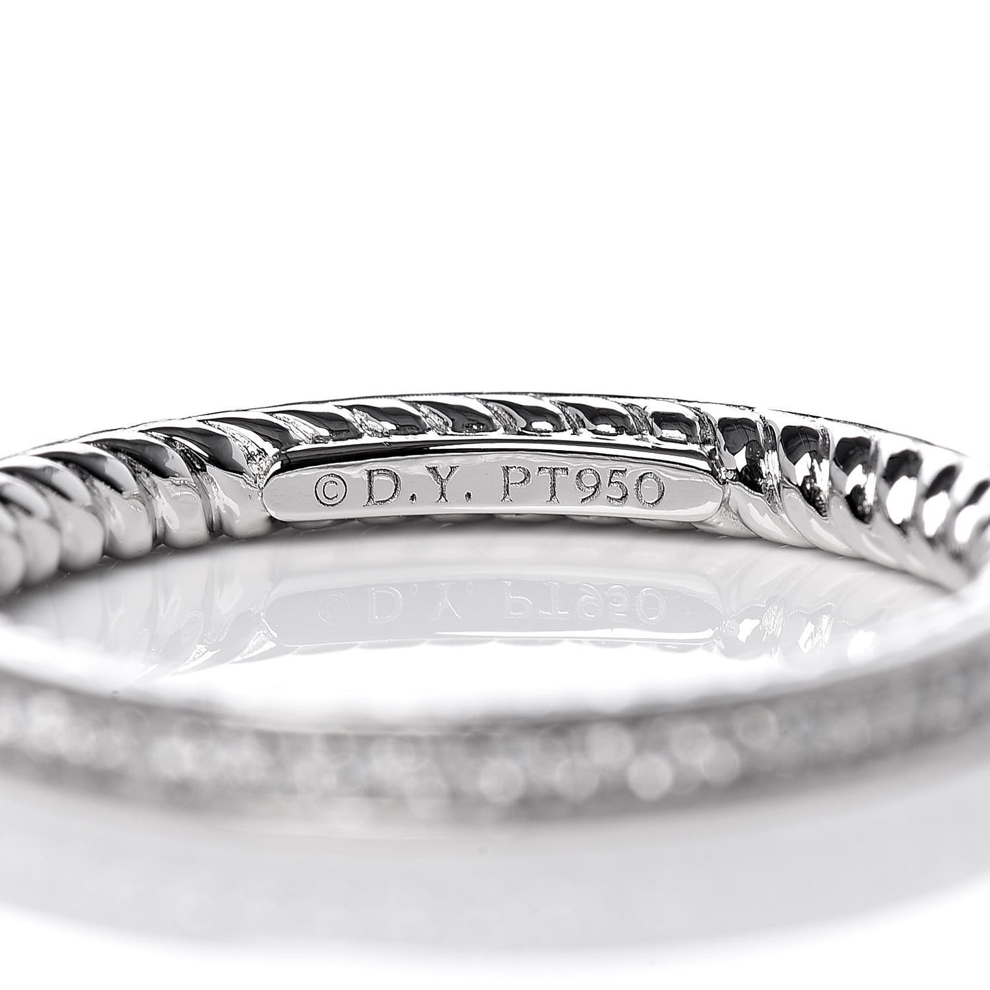 Platinum Diamond 2.3mm Eden Half Eternity Wedding Band Ring 52 6