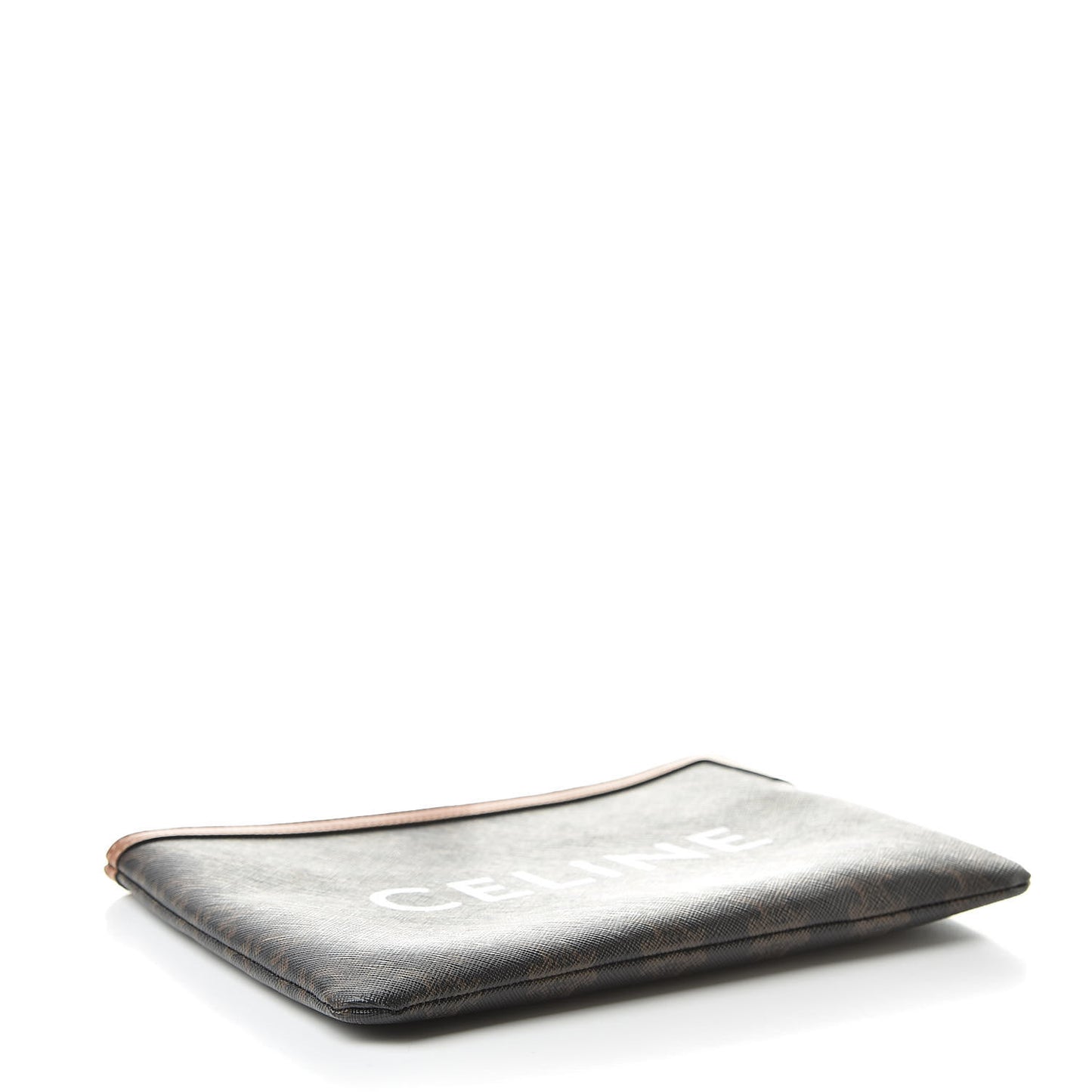 Triomphe Canvas Lambskin Small Pouch Tan
