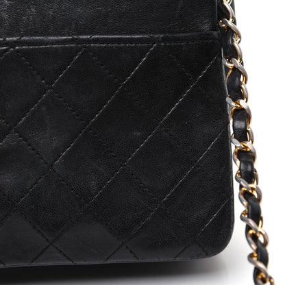 Chanel Lambskin Quilted Small Single Flap Black 28 of 40