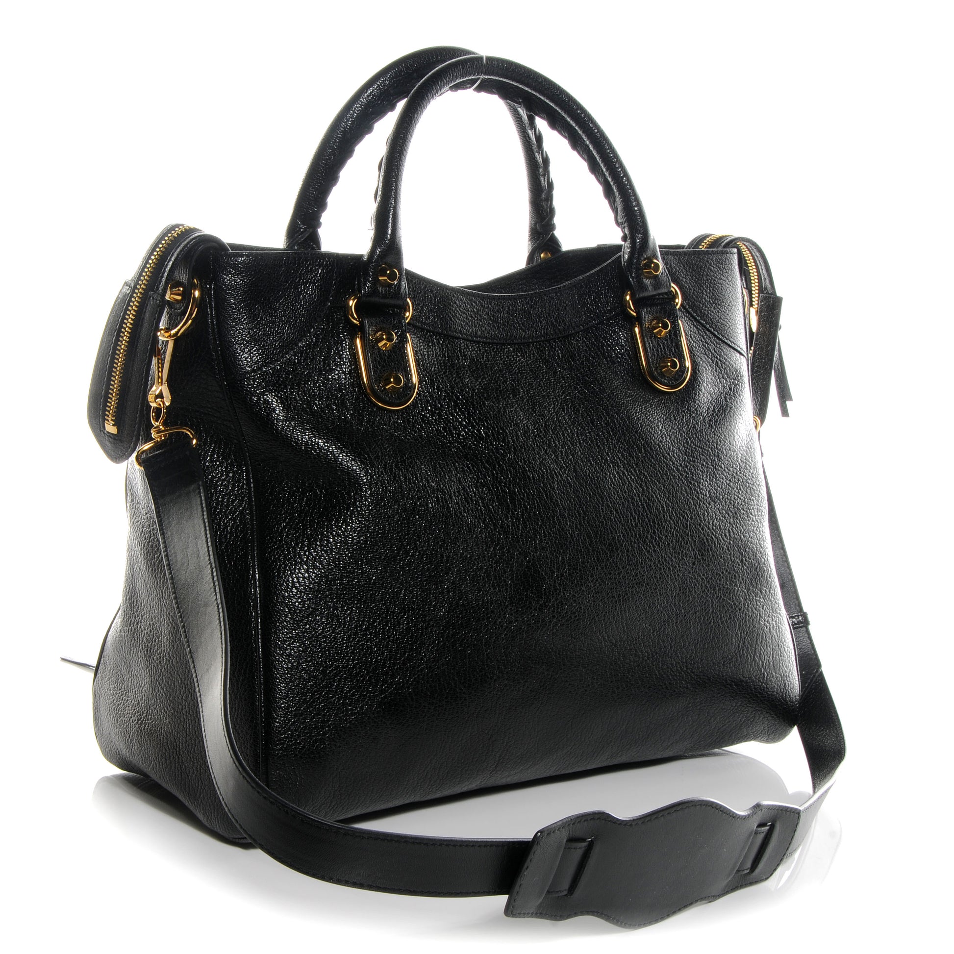 Balenciaga Chevre Metallic Edge Velo Black 3 of 9