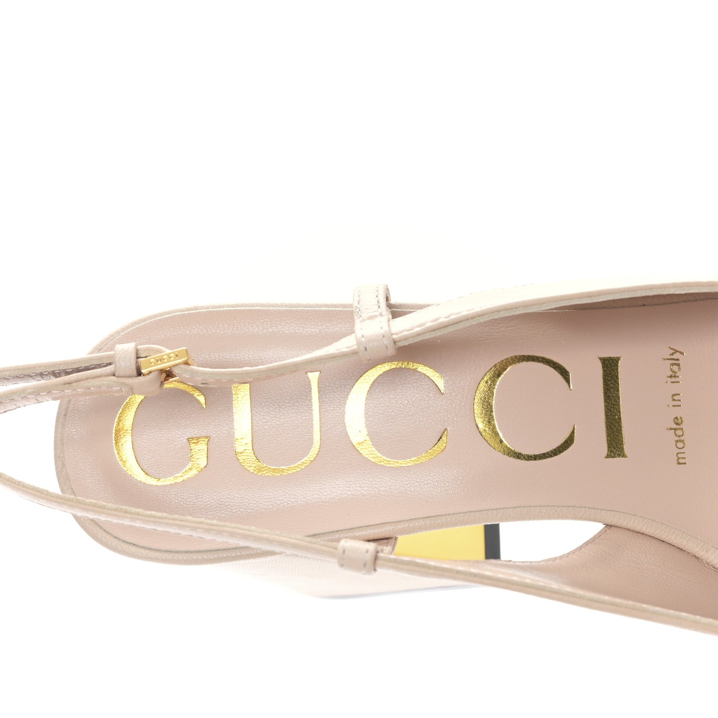 Malaga Kid Horsebit 75mm Slingback Pumps 35.5 Skin Rose