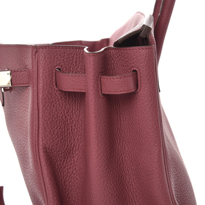 Hermes Taurillon Clemence Birkin 40 Bois de Rose 28 of 34