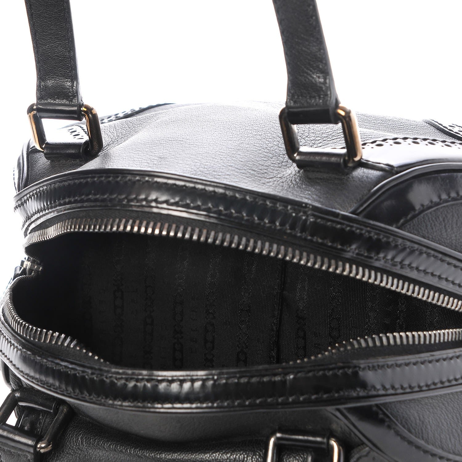 Celine Goatskin Tassel Shoulder Bag Black 5 of 6