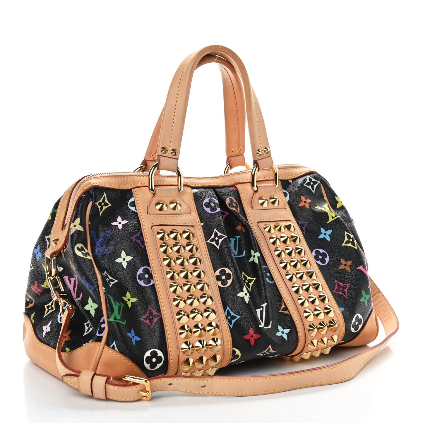 Monogram Multicolor Courtney MM Black
