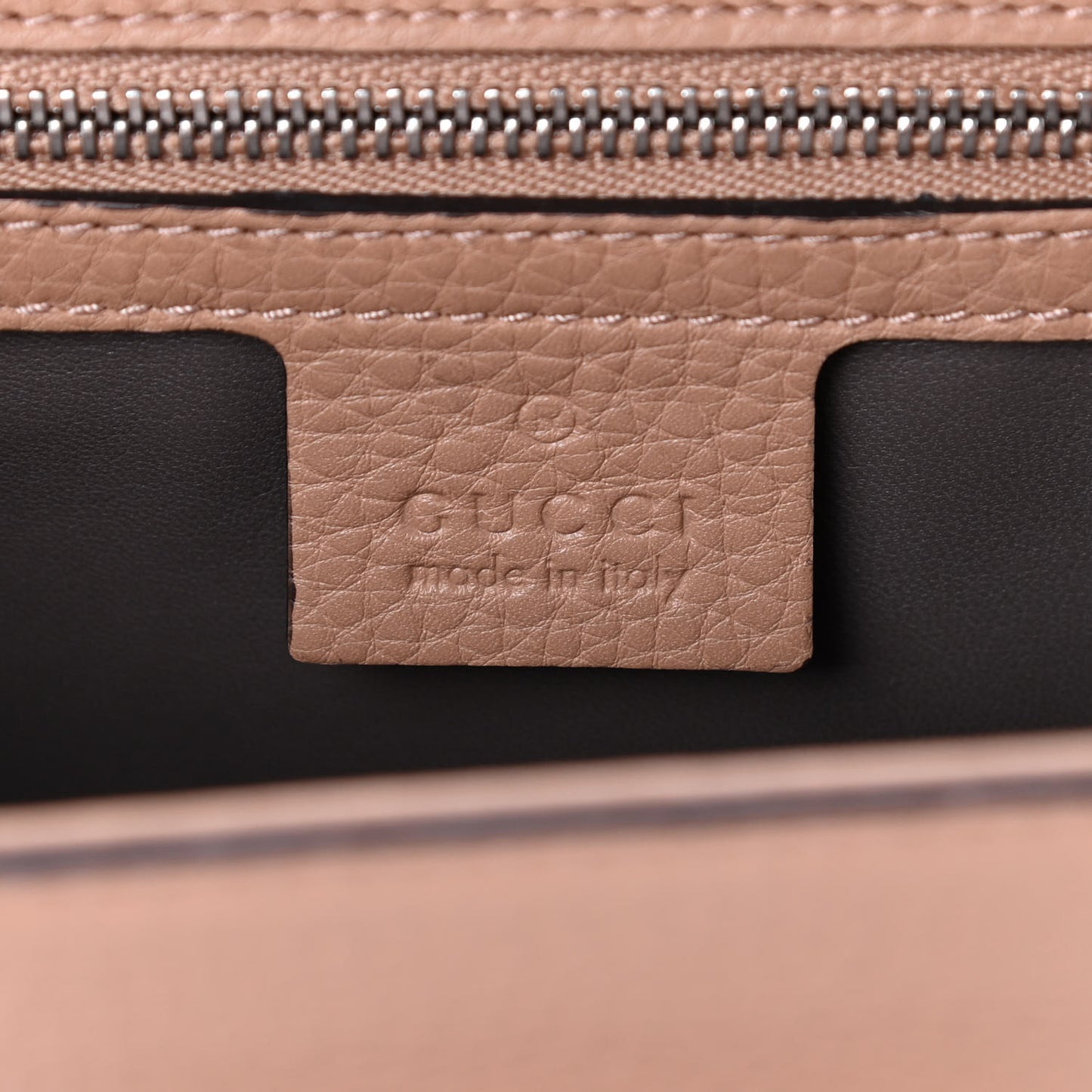 Calfskin Studded Medium Miss Bamboo Shoulder Bag Camelia