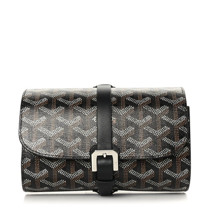 Goyard Goyardine Double Travel Watch Case Black 1 of 7