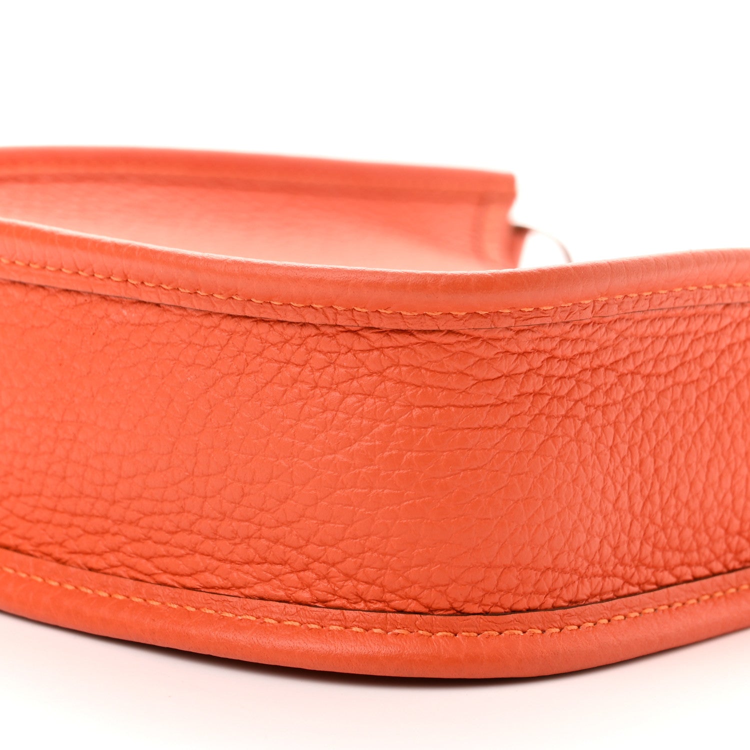 Hermes Taurillon Clemence Evelyne TPM Orange 9 of 11