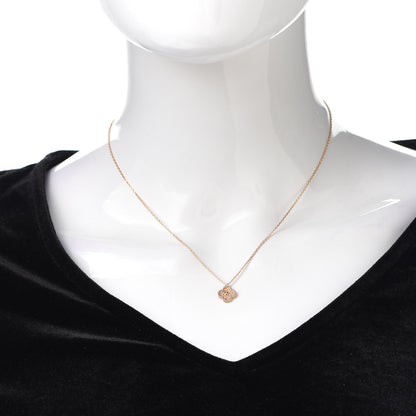 Van Cleef & Arpels 18K Rose Gold Sweet Alhambra Pendant Necklace 2 of 8