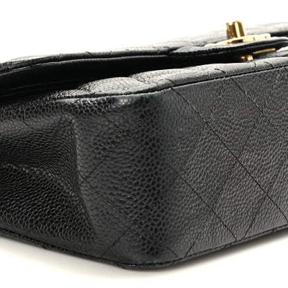 Chanel Caviar Quilted Medium Double Flap Black 8 of 9
