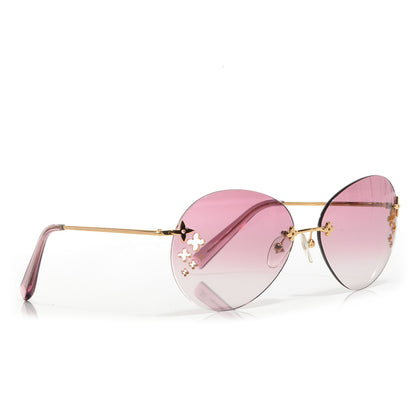 Louis Vuitton Round Desmayo Sunglasses 3 of 5