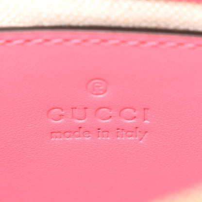 Gucci Calfskin GG Matelasse Chain Handbag Rhodamine Pink Natural 6 of 12