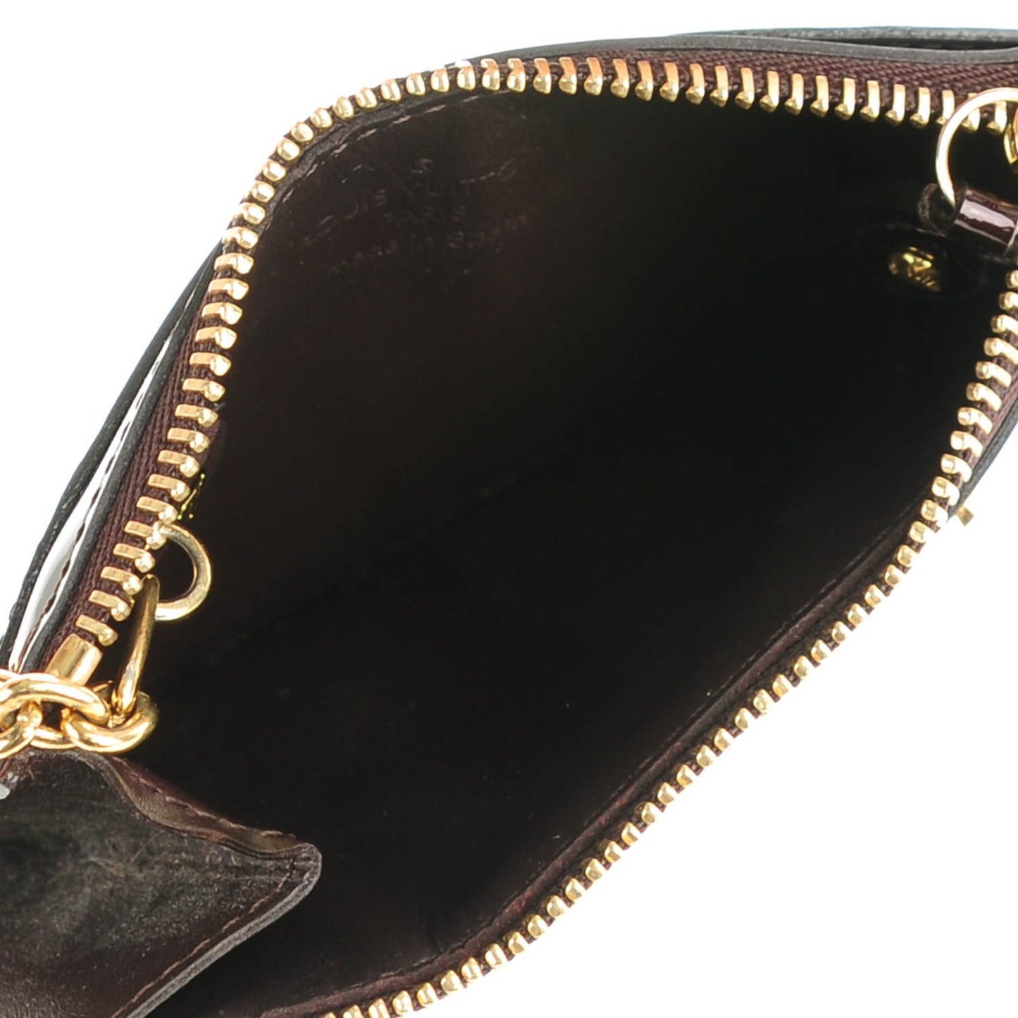 Vernis Key Pouch Amarante